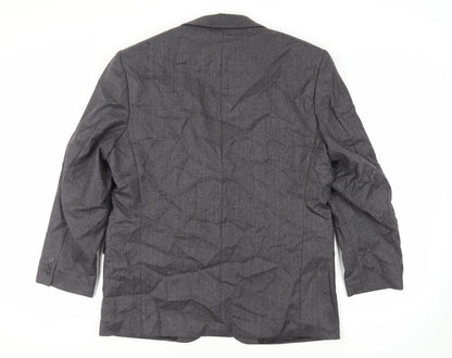 Mens UK Size 42 St Michael Regular Grey Suit Jacket