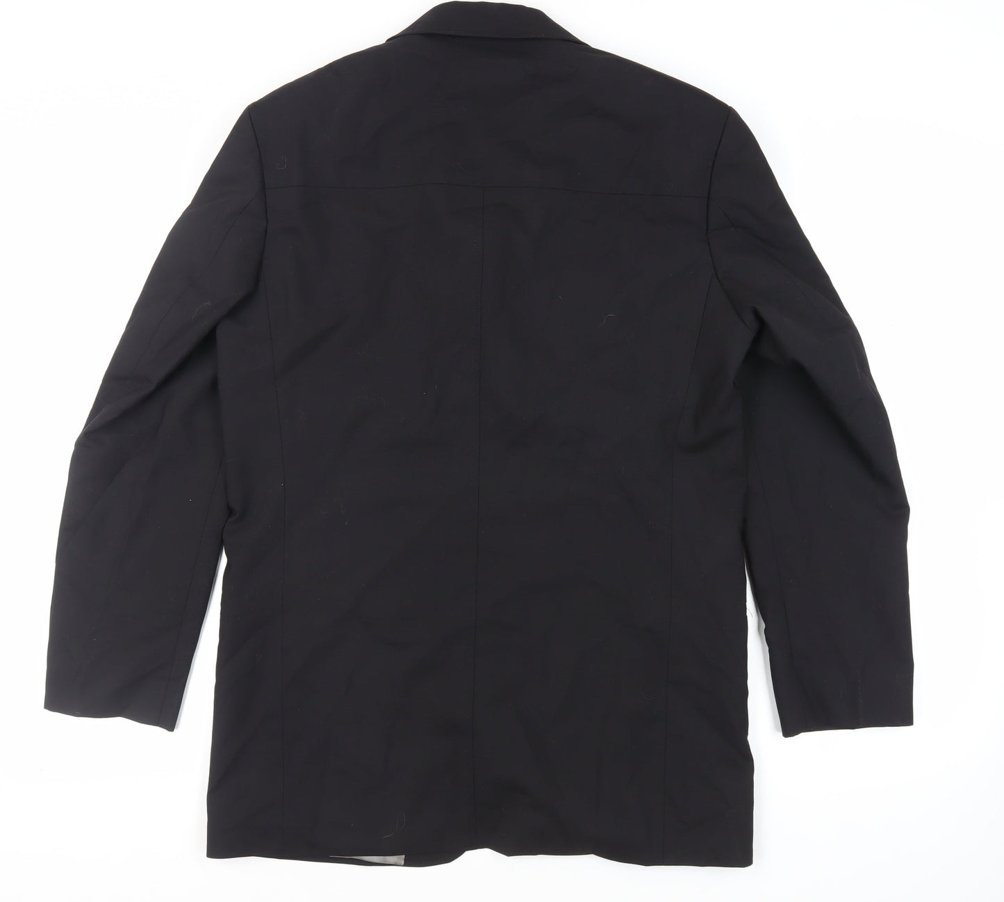 Mens UK Size 38 Jonathan Adams Regular Black Suit Jacket