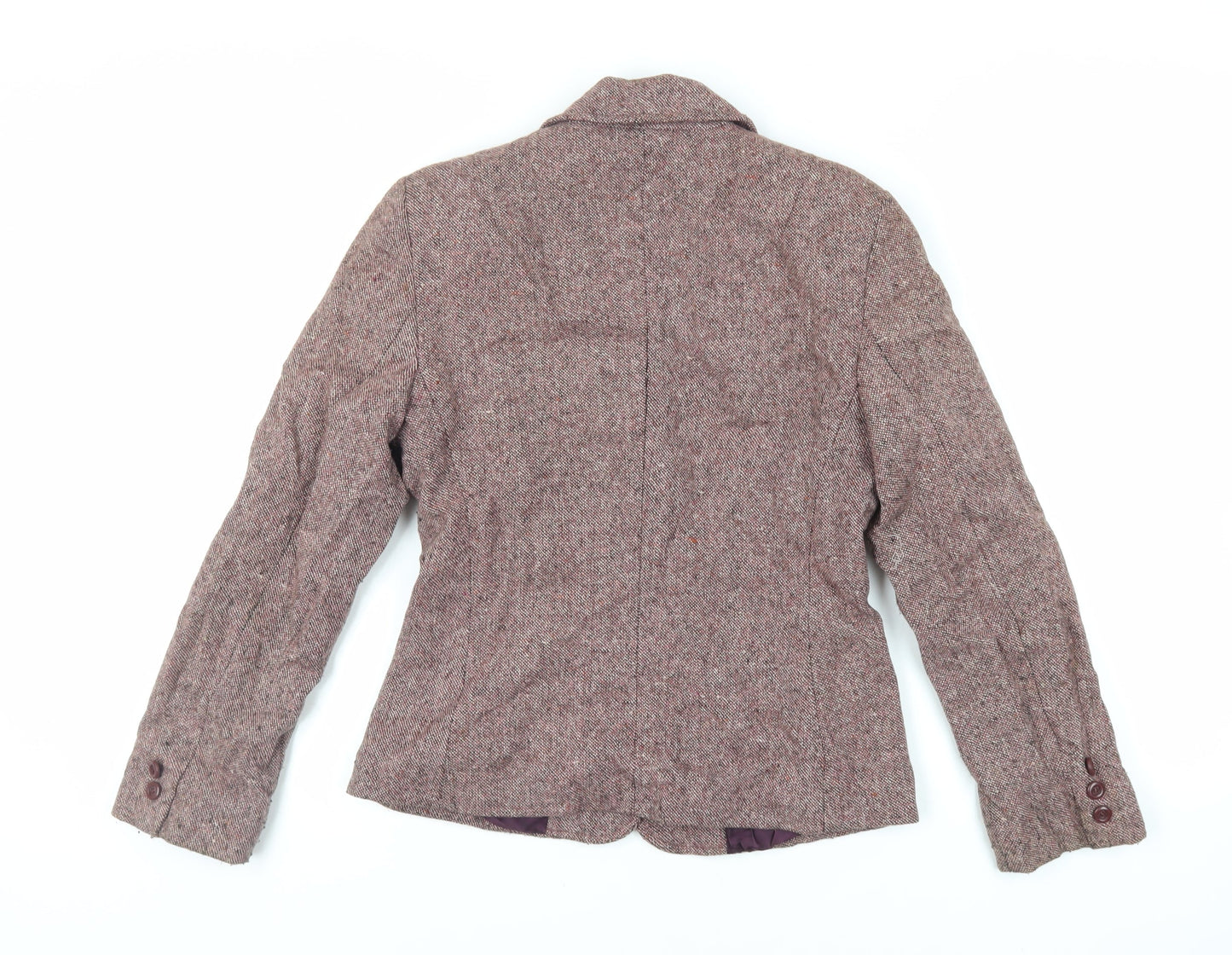 Womens UK Size 10 United Colors of Benetton Purple Jacket
