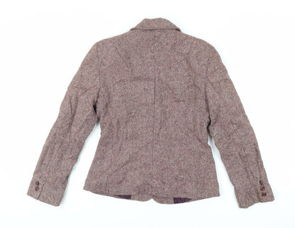 Womens UK Size 10 United Colors of Benetton Purple Jacket