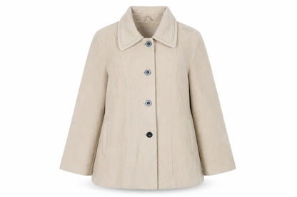 Womens UK Size 22 Anthology Beige Pea Coat