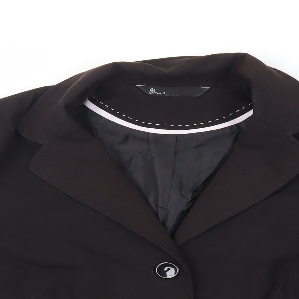 Womens UK Size 16 BHS Black Jacket