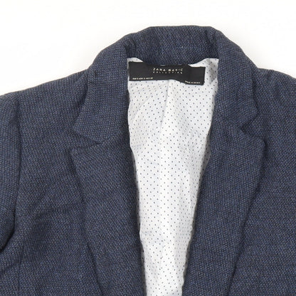 Womens UK Size S Zara Blue Jacket