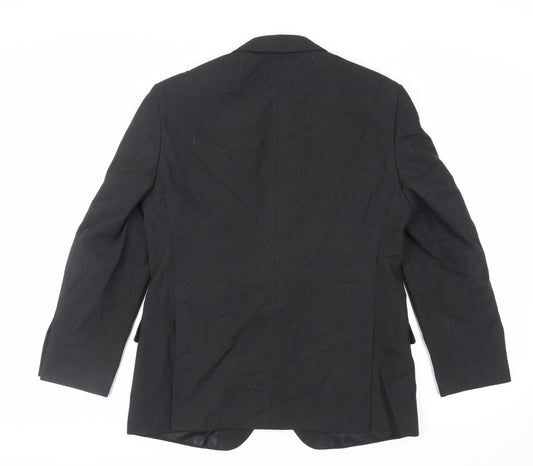 Mens UK Size 40 Marks and Spencer Regular Black Suit Jacket