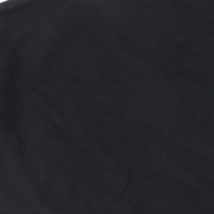 DECATHLON Womens Black Polyester Pullover Sweatshirt Size M Zip