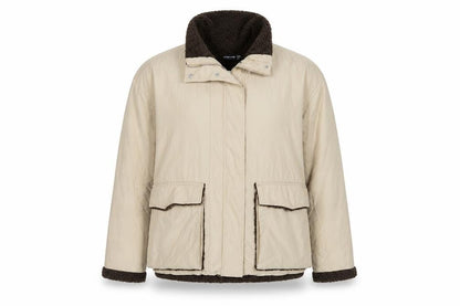 Womens UK Size 12 PRETTYLITTLETHING Beige Jacket