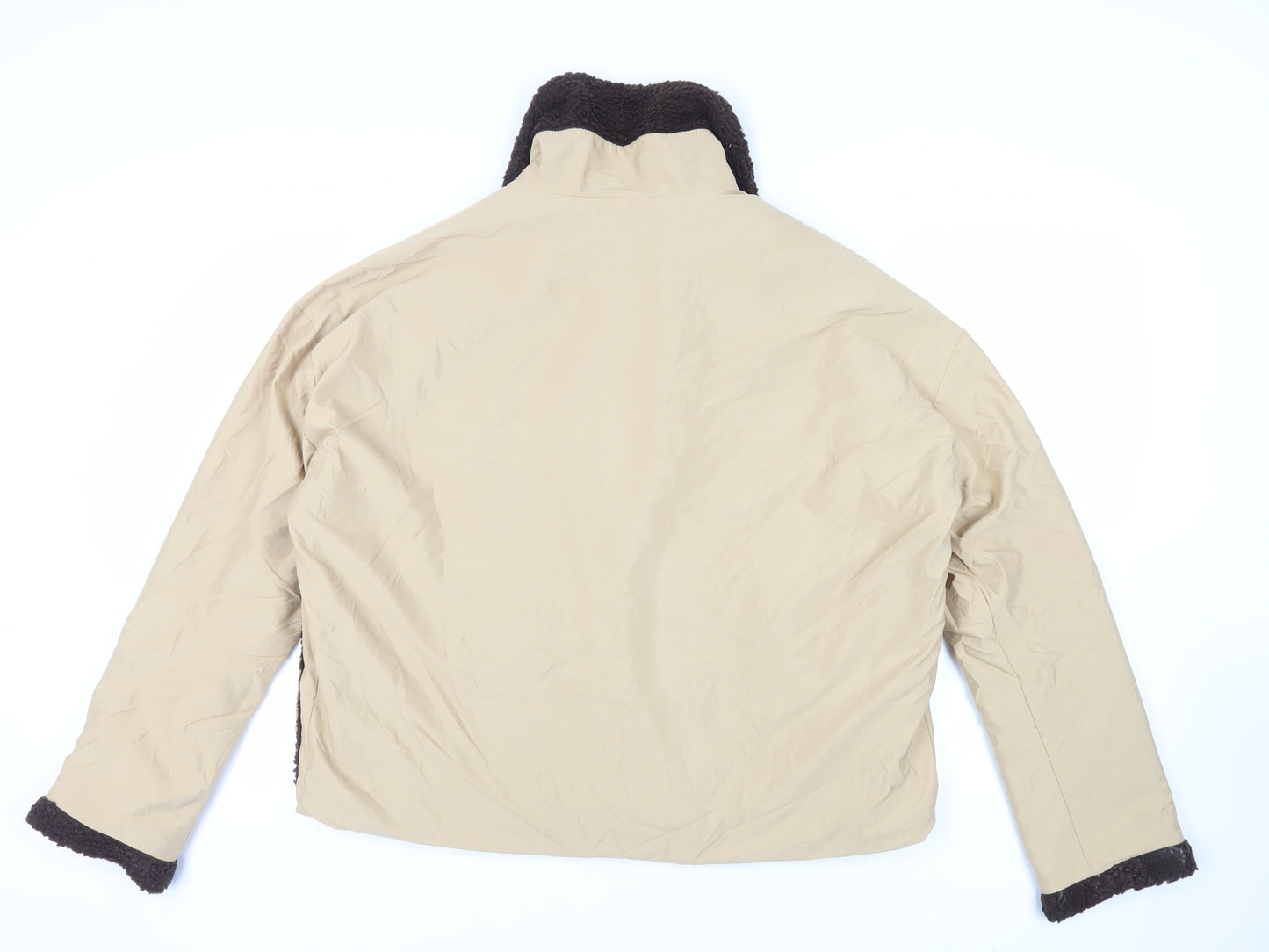 Womens UK Size 12 PRETTYLITTLETHING Beige Jacket