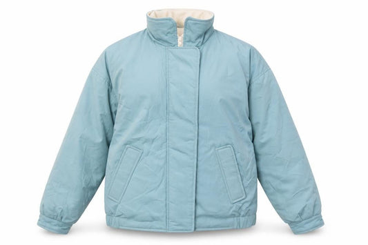 The Woolrich Woman Womens Blue Windbreaker Jacket Size M Zip - Vintage