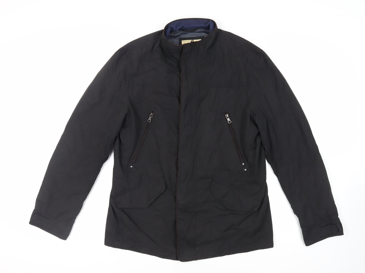 Mens UK Size M Marks and Spencer Black Jacket