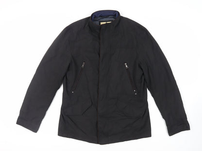 Mens UK Size M Marks and Spencer Black Jacket