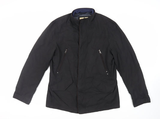 Mens UK Size M Marks and Spencer Black Jacket