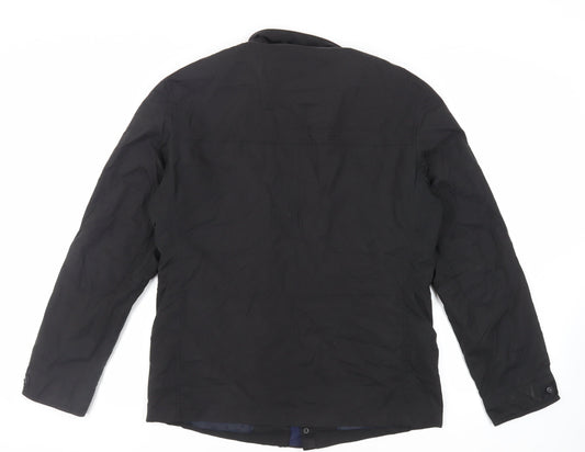 Mens UK Size M Marks and Spencer Black Jacket