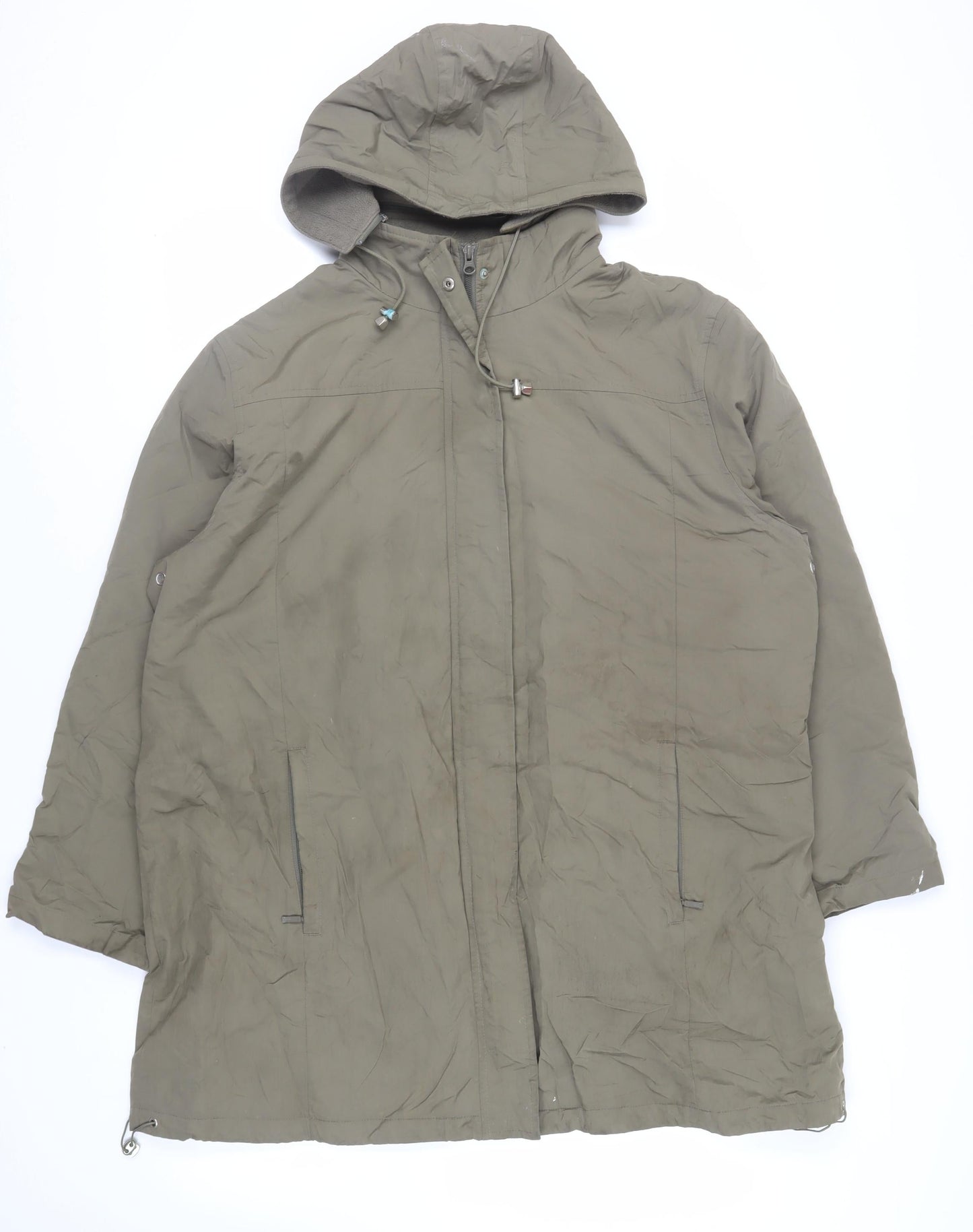 Womens UK Size 20 NuAge Green Jacket