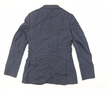 Mens UK Size 36 Marks and Spencer Regular Blue Suit Jacket