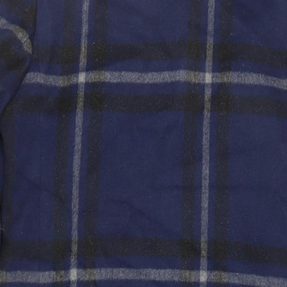 Womens UK Size 12 Bonmarché Blue Pea Coat