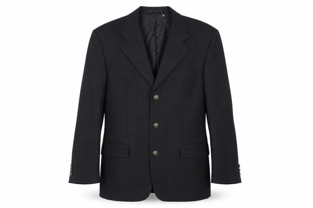 Mens UK Size 38 Canda Regular Black Suit Jacket