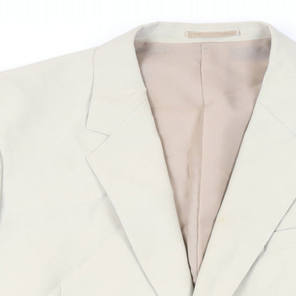 Honorbilt Mens Green Polyester Jacket Blazer Size 44 Regular
