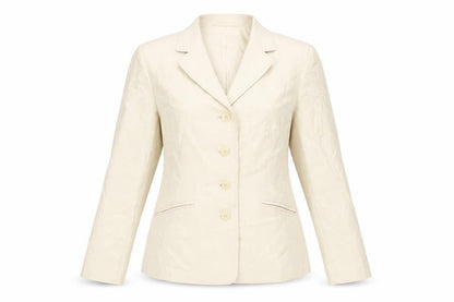 Womens UK Size 12 Precis Petite Beige Jacket