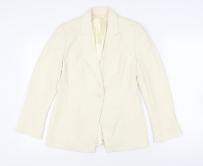 Womens UK Size 10 NEXT Ivory Jacket