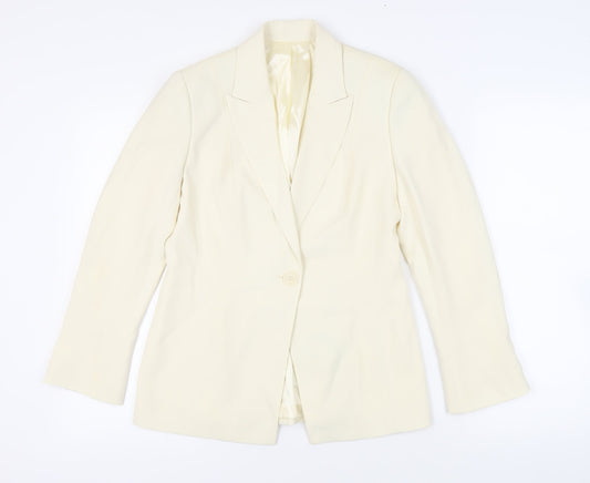 Womens UK Size 10 NEXT Ivory Jacket