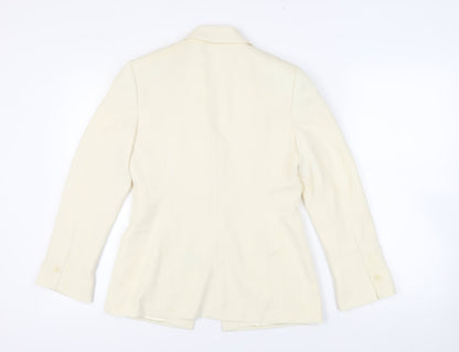 Womens UK Size 10 NEXT Ivory Jacket