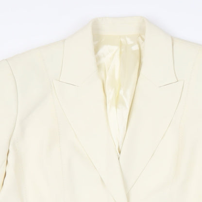 Womens UK Size 10 NEXT Ivory Jacket