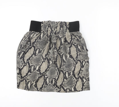Womens UK Size XS Zara Mini  Skirt