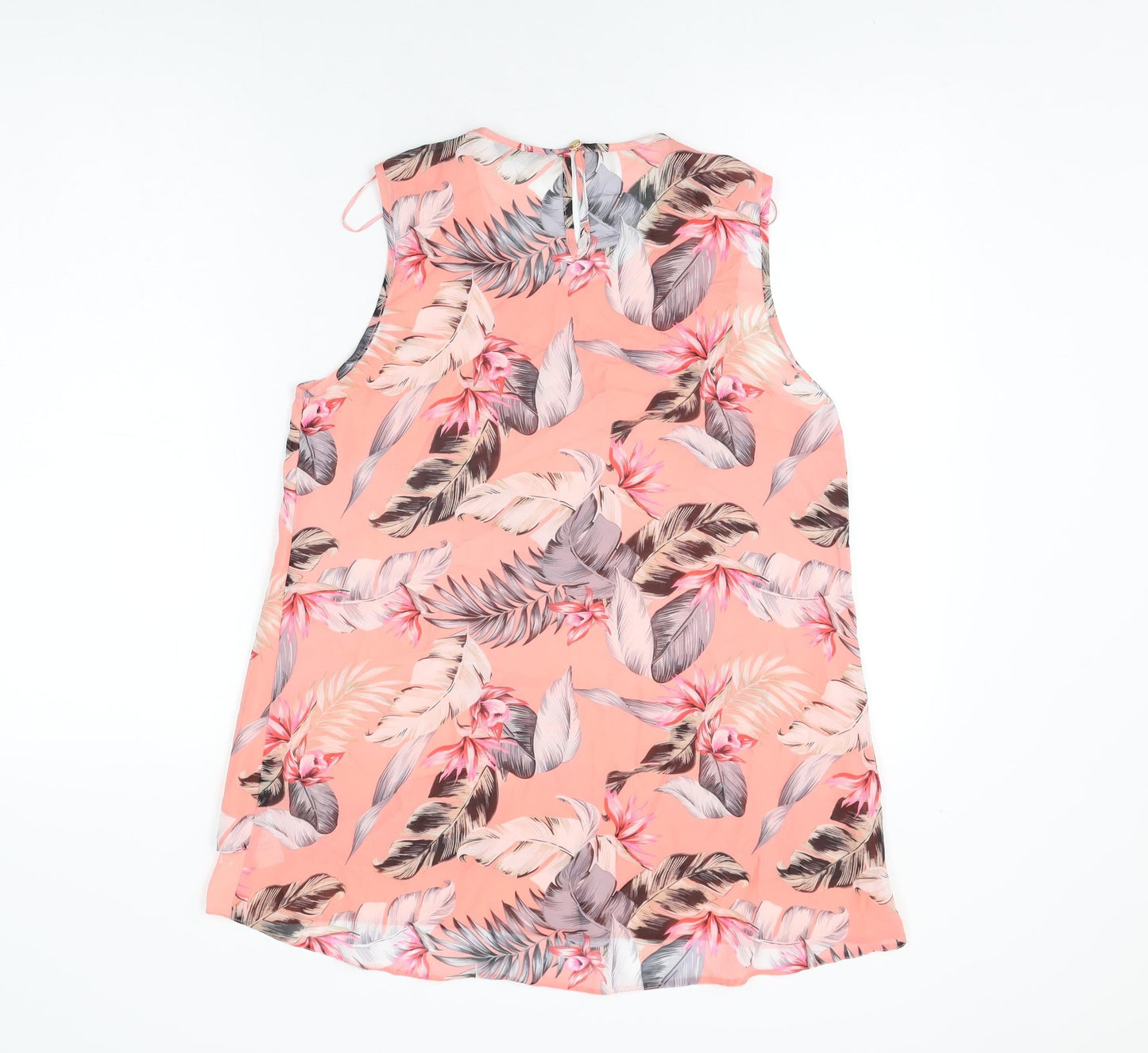 Womens UK Size 10 M&Co Pink Basic Blouse