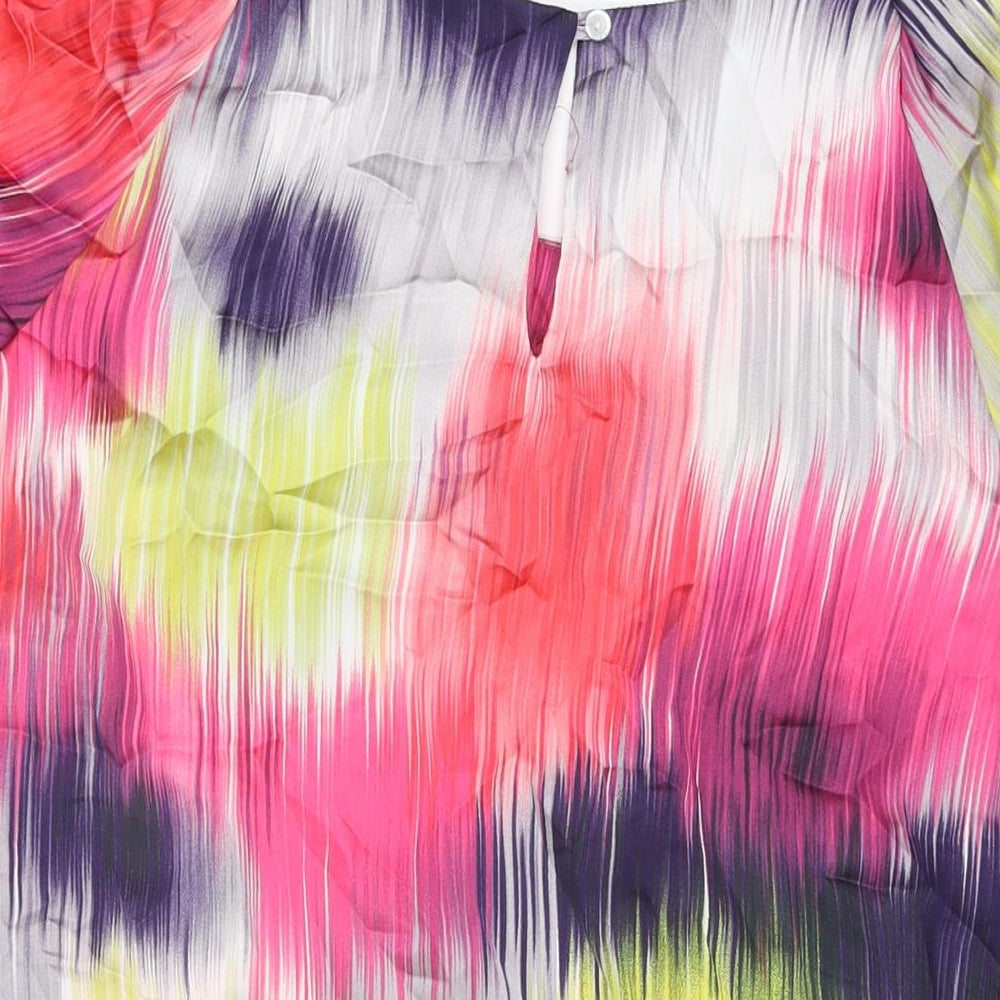 Womens UK Size 14 Dorothy Perkins Multicoloured Basic T-Shirt