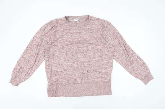 Womens UK Size L NEXT Pink Pullover Jumper