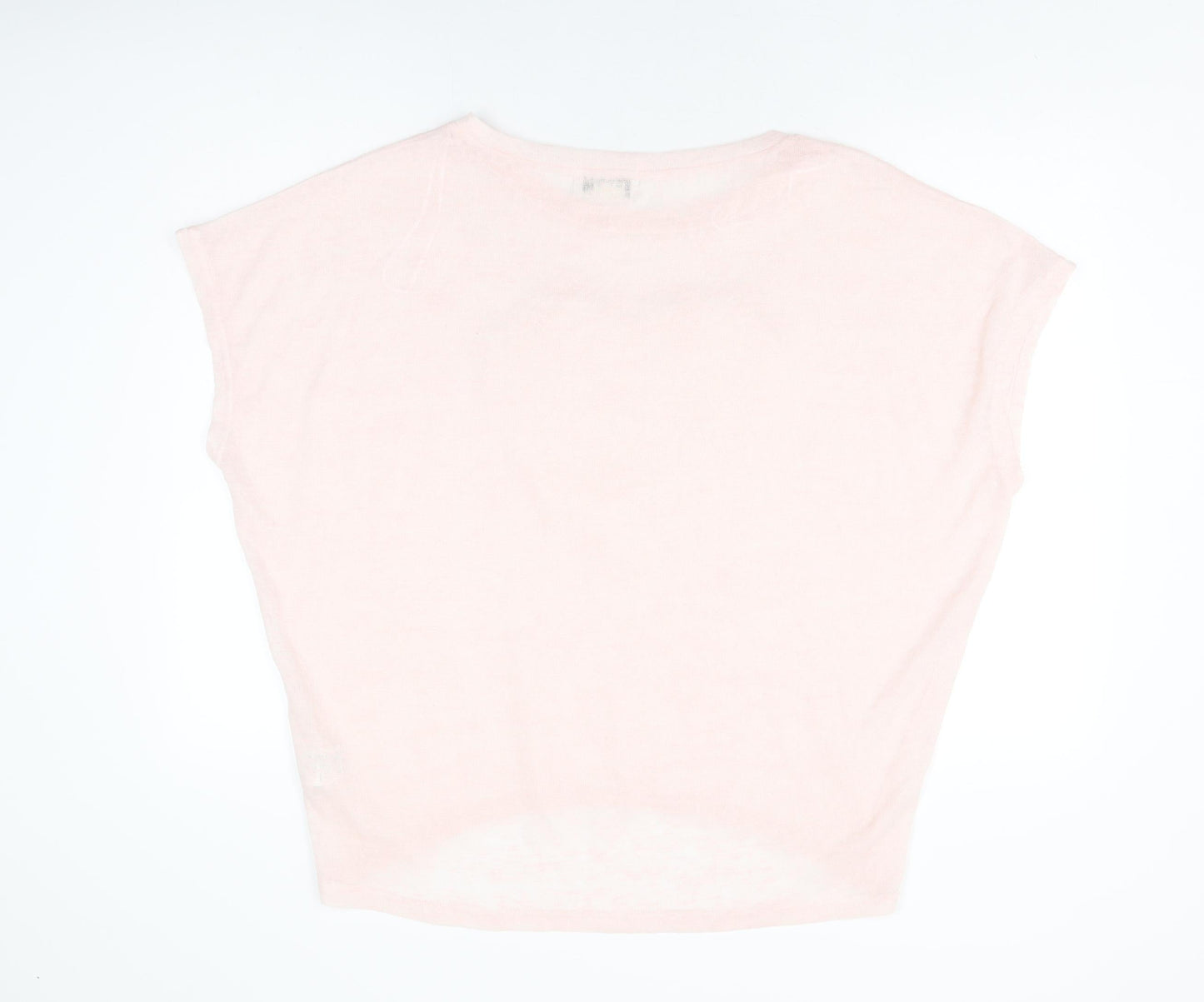 Womens UK Size M Vouley Vous Pink Basic T-Shirt