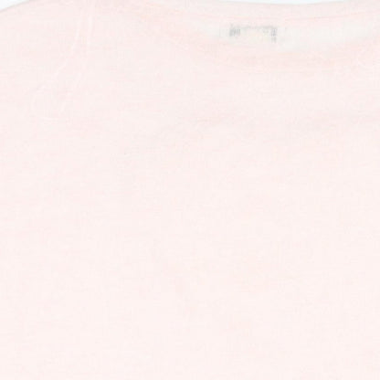 Womens UK Size M Vouley Vous Pink Basic T-Shirt