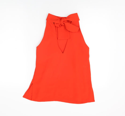Womens UK Size 8 NEXT Red Basic Blouse