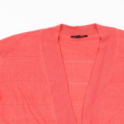 Womens UK Size L Talbots Pink Cardigan Jumper