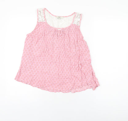 Womens UK Size 10 NEXT Pink Basic T-Shirt