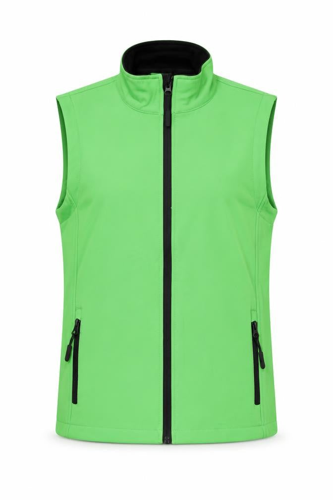 Womens UK Size XS Result Core Green Gilet
