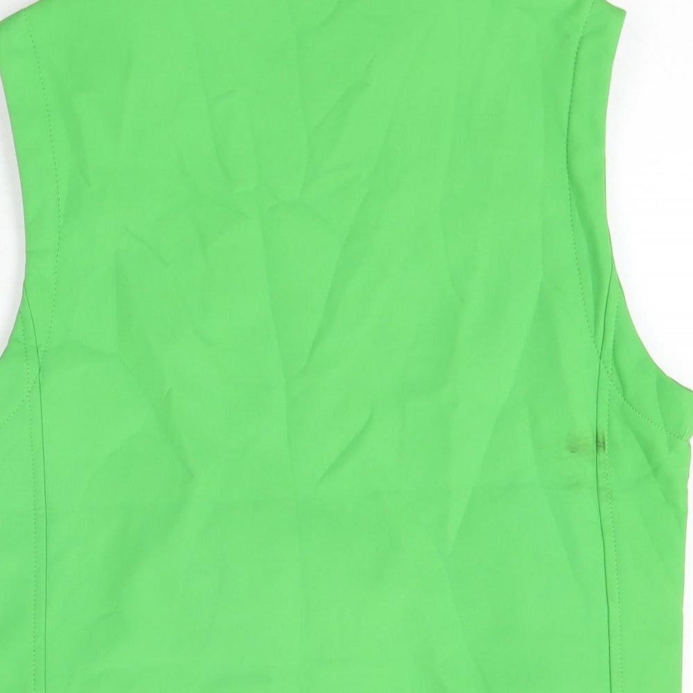 Womens UK Size XS Result Core Green Gilet