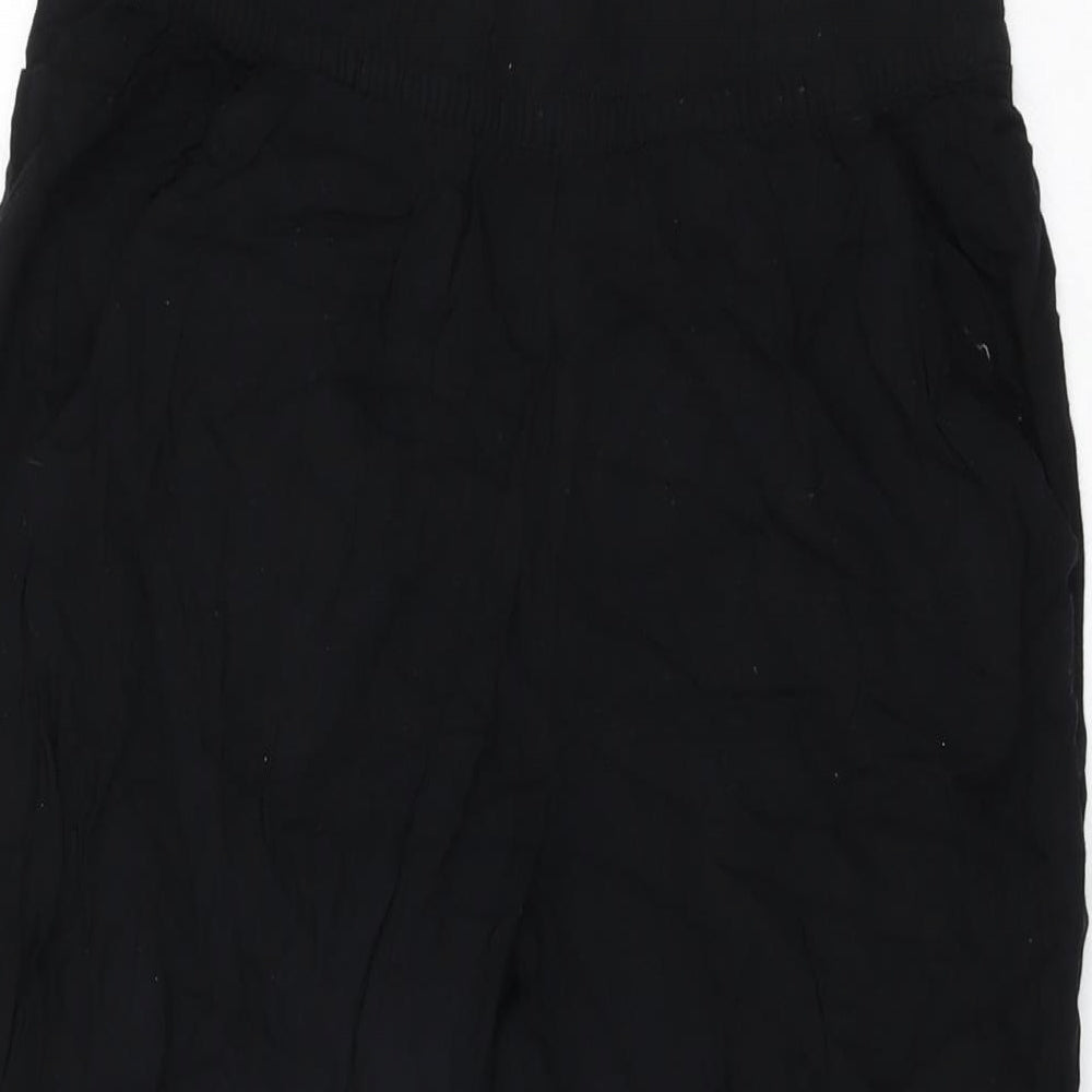 Womens UK Size 10 H&M Regular Fit  Black Trousers