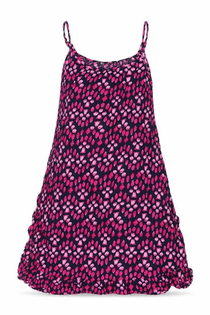 Bonmarché Womens Blue Geometric Viscose Shift Size 10 Round Neck Pullover