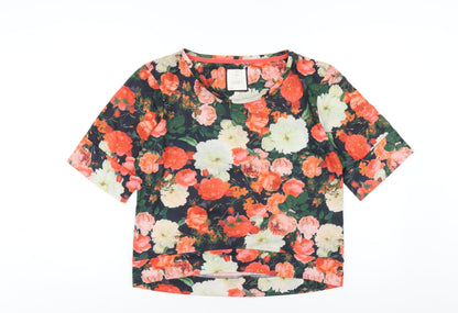 Womens UK Size 12 NEXT Multicoloured Basic T-Shirt