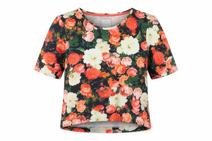 Womens UK Size 12 NEXT Multicoloured Basic T-Shirt
