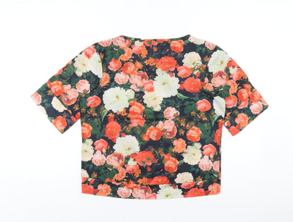 Womens UK Size 12 NEXT Multicoloured Basic T-Shirt