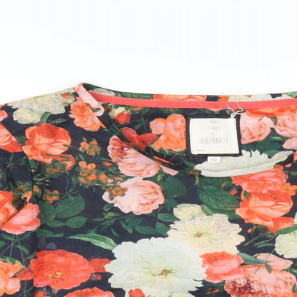 Womens UK Size 12 NEXT Multicoloured Basic T-Shirt