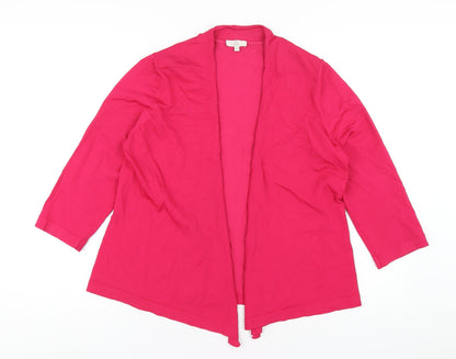 Womens UK Size M CC Pink Cardigan Jumper