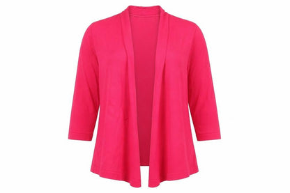 Country Casuals Womens Pink V-Neck Viscose Cardigan Jumper Size M