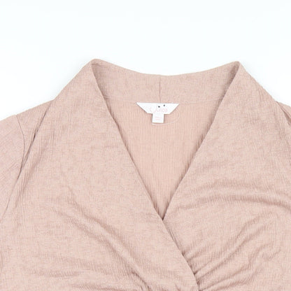 Womens UK Size 16 Julipa Pink Basic T-Shirt