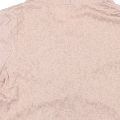 Womens UK Size 16 Julipa Pink Basic T-Shirt