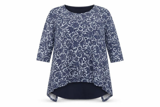 Womens UK Size 16 Marks and Spencer Blue Basic T-Shirt