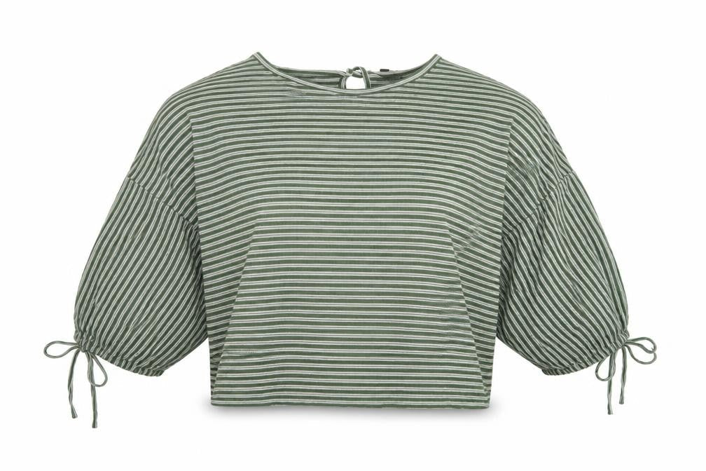 Womens UK Size 8 NEXT Green Basic Blouse