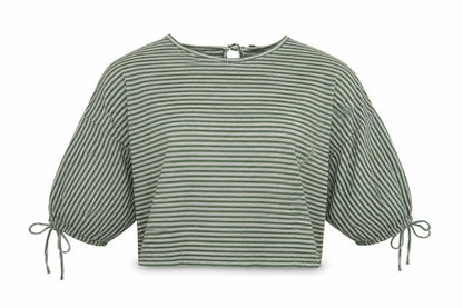 Womens UK Size 8 NEXT Green Basic Blouse